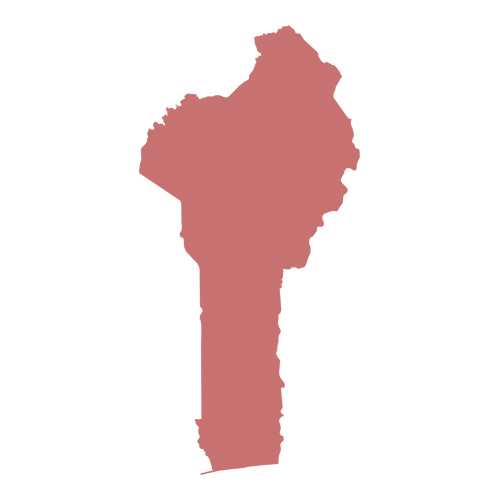 Benin map