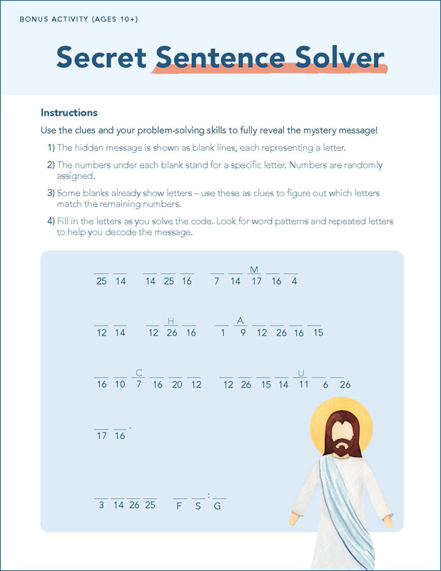 Ethiopia - Bonus Activity - Secret Sentence Solver