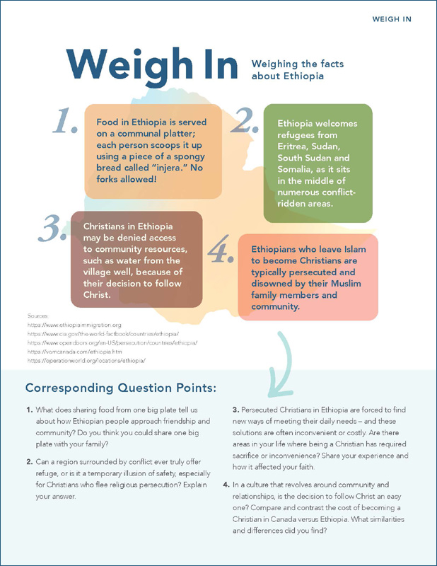 Ethiopia - Weigh In One Way