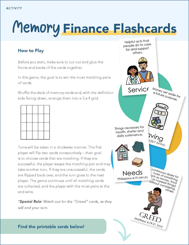 Fathers - Memory Finance Flashcards