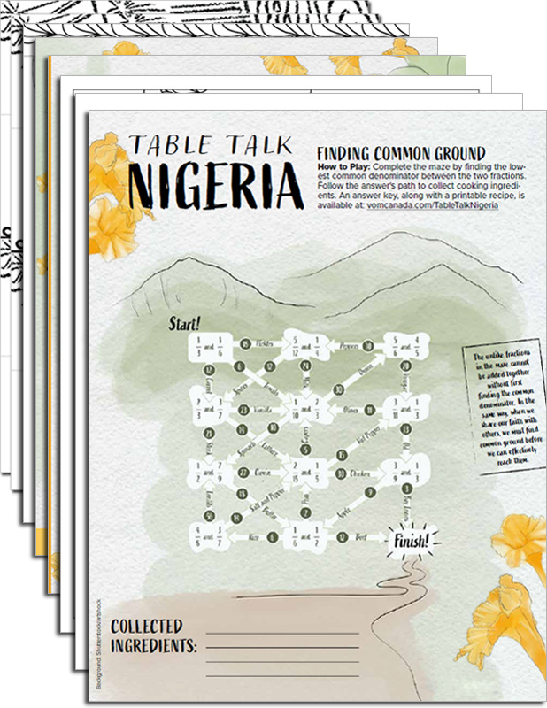 Table Talk - Nigeria - Complete